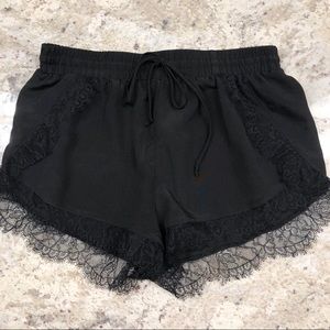 Black Lace Shorts BCBGeneration